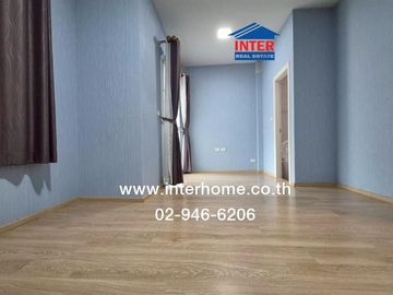 Two-story townhome, 27.2 sq.wah, The Vertical Village, Lam Luk Ka, Khlong 4, Rangsit-Nakhon Nayok Road, Chotiwet Road, Lam Luk Ka, Pathum Thani.