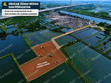 Cuma disini beli tanah Marunda paling Murah (jakarta Utara) ½jam dari Kawasan Berikat Nusantara (KBN)