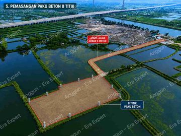 Cuma disini beli tanah Marunda paling Murah (jakarta Utara) ½jam dari Kawasan Berikat Nusantara (KBN)