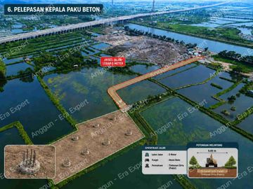 Cuma disini beli tanah Marunda paling Murah (jakarta Utara) ½jam dari Kawasan Berikat Nusantara (KBN)