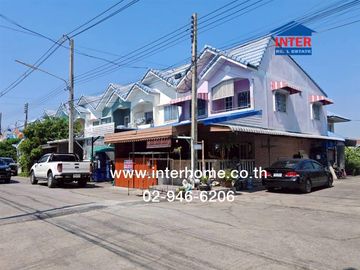 Two-story townhome, 22.7 sq.wa., Yu Charoen 3 Village, Lam Luk Ka - Khlong 4, near Lad Sawai Central Market, Lam Luk Ka Road, Phra Ong Chao Sai Road,
