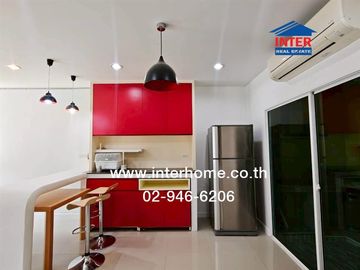 Two-story townhome, 21.8 sq.wa., Habitown Watcharapol Village, Watcharapol Road, Ramintra Road, Sai Mai District, Bangkok.