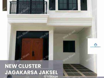 Rumah Murah Jakarta Selatan Jagakarsa 2,5Lantai Full Bata Merah