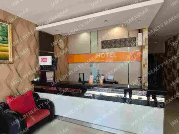 HOTEL SIAP PAKAI PERINTIS MAKASSAR. 7 LANTAI. ADA ROOFTOP. BALLROOM & LIFT.