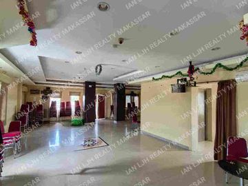 HOTEL SIAP PAKAI PERINTIS MAKASSAR. 7 LANTAI. ADA ROOFTOP. BALLROOM & LIFT.