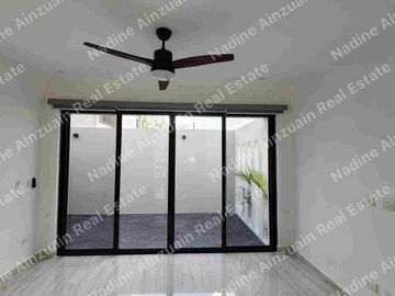 Renta casa de 1 nivel,ubicada en Residencial Río by Cumbres Cancún. 3 recámaras, Amenidades, casa Club, seguridad 24 horas.