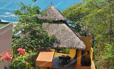 RENTA CASA CON VISTA AL MAR      BAHIAS DE HUATULCO
