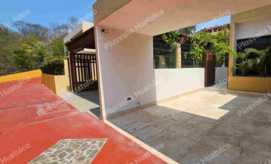 RENTA CASA CON VISTA AL MAR      BAHIAS DE HUATULCO