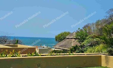 RENTA CASA CON VISTA AL MAR      BAHIAS DE HUATULCO