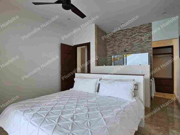 RENTA CASA CON VISTA AL MAR      BAHIAS DE HUATULCO