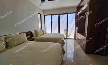 RENTA CASA CON VISTA AL MAR      BAHIAS DE HUATULCO