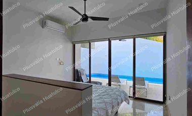 RENTA CASA CON VISTA AL MAR      BAHIAS DE HUATULCO