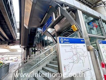 34.9 sq.m. condominium at Brix Condominium, Charan 64, near MRT Sirindhorn Station, Sirindhorn Intersection, Charan Sanitwong Road, Borommaratchachonn