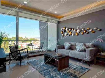 Departamentos de lujo en venta, ubicados a 5 minutos de ciudad judicial, Atlixcayotl, Lomas de Angelópolis, periférico, desarrollo con alberca, gimnasio, coworking,  Departamento de 3 habitaciones único en su clase, zona de muy alta plusvalía.