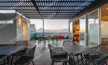 Departamentos de lujo en venta, ubicados a 5 minutos de ciudad judicial, Atlixcayotl, Lomas de Angelópolis, periférico, desarrollo con alberca, gimnasio, coworking,  Departamento de 3 habitaciones único en su clase, zona de muy alta plusvalía.