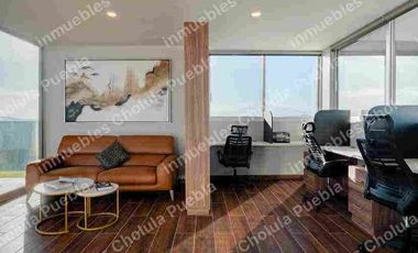 Departamentos de lujo en venta, ubicados a 5 minutos de ciudad judicial, Atlixcayotl, Lomas de Angelópolis, periférico, desarrollo con alberca, gimnasio, coworking,  Departamento de 3 habitaciones único en su clase, zona de muy alta plusvalía.