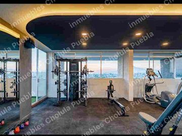 Departamentos de lujo en venta, ubicados a 5 minutos de ciudad judicial, Atlixcayotl, Lomas de Angelópolis, periférico, desarrollo con alberca, gimnasio, coworking,  Departamento de 3 habitaciones único en su clase, zona de muy alta plusvalía.