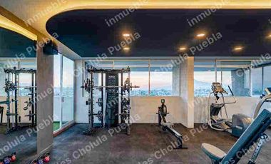 Departamentos de lujo en venta, ubicados a 5 minutos de ciudad judicial, Atlixcayotl, Lomas de Angelópolis, periférico, desarrollo con alberca, gimnasio, coworking,  Departamento de 3 habitaciones único en su clase, zona de muy alta plusvalía.