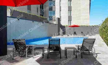 Departamentos de lujo en venta, ubicados a 5 minutos de ciudad judicial, Atlixcayotl, Lomas de Angelópolis, periférico, desarrollo con alberca, gimnasio, coworking,  Departamento de 3 habitaciones único en su clase, zona de muy alta plusvalía.