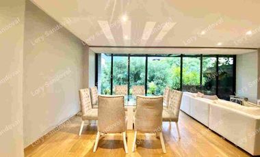 HERMOSO Y AMPLIO DEPARTAMENTO CON TERRAZA PRIVADA DE LUJO EN RENTA EN LA MEJOR UBICACION DE POLANCO