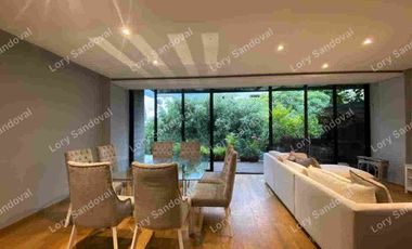HERMOSO Y AMPLIO DEPARTAMENTO CON TERRAZA PRIVADA DE LUJO EN RENTA EN LA MEJOR UBICACION DE POLANCO