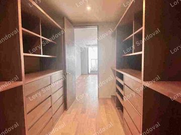 HERMOSO Y AMPLIO DEPARTAMENTO CON TERRAZA PRIVADA DE LUJO EN RENTA EN LA MEJOR UBICACION DE POLANCO