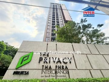 Condominium, 25.79 sq.m., The Privacy Tha Phra Interchange, Soi Charansanitwong 1, Phetkasem Road, Charansanitwong Road, Bangkok Yai District, Bangkok