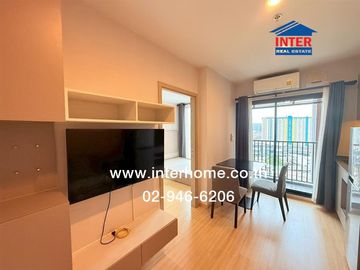 Condominium, 25.79 sq.m., The Privacy Tha Phra Interchange, Soi Charansanitwong 1, Phetkasem Road, Charansanitwong Road, Bangkok Yai District, Bangkok