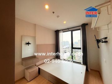 Condominium, 25.79 sq.m., The Privacy Tha Phra Interchange, Soi Charansanitwong 1, Phetkasem Road, Charansanitwong Road, Bangkok Yai District, Bangkok