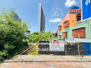 Vacant land, 123 sq.wa., located on Soi Nonthaburi 17, Rattanathibet Road, Sanam Bin Nam Road, Mueang Nonthaburi, Nonthaburi