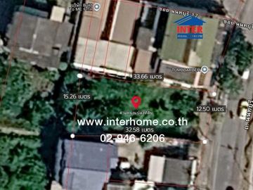 Vacant land, 123 sq.wa., located on Soi Nonthaburi 17, Rattanathibet Road, Sanam Bin Nam Road, Mueang Nonthaburi, Nonthaburi