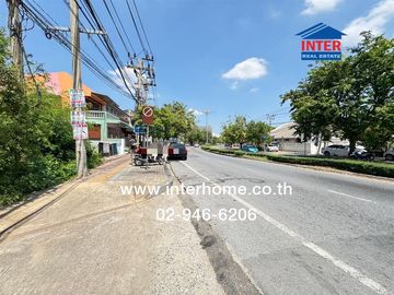Vacant land, 123 sq.wa., located on Soi Nonthaburi 17, Rattanathibet Road, Sanam Bin Nam Road, Mueang Nonthaburi, Nonthaburi