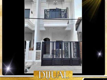 DIJUAL RUMAH BANGUNAN BARU 2 LANTAI  LUAS TANAH 52 M²  DI PERUMAHAN PORIS INDAH CIPONDOH TANGERANG