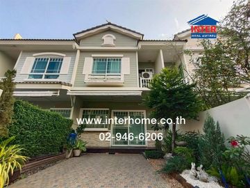 Two-story townhome, 18.1 sq.wah, Villaggio Rangsit Klong 3, Soi Chonlamark Phicharn 10, Chonlamark Phicharn Road, Chotiwet Road, Lam Luk Ka, Pathum Th