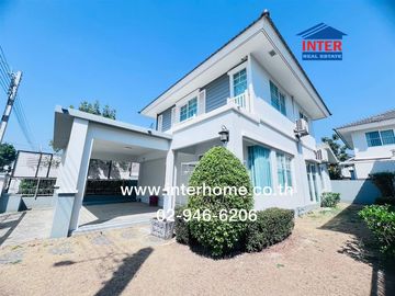 Two-story detached house, 50.7 sq.wah, Villaggio Srinakarin - Bangna Village, Bangna-Trat Road, Bua Nakarin Road, Bang Phli, Samut Prakan.