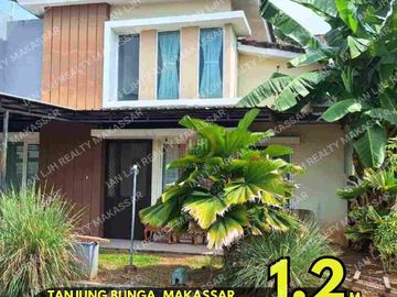 RUMAH 3 KAMAR TANJUNG BUNGA MAKASSAR. POSISI SUDUT. TANAH 167M².