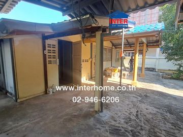 Land + 1-story house, 255.8 sq.w. Land and house near the Sunthorn Phu Monument, Rayong, Sukhumvit Road, Mae Pim Beach Road, Rayong, Klaeng, Rayong.