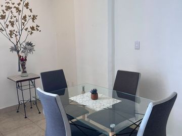 RENTA DEPARTAMENTO AMUEBLADO  2 HABITACIONES