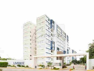 DEPARTAMENTO AMUEBLADO EN RENTA RES LIVERTE (Disponible julio)