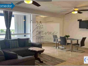 DEPARTAMENTO AMUEBLADO EN RENTA RES LIVERTE (Disponible julio)