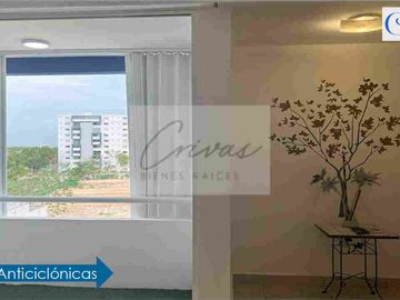 DEPARTAMENTO AMUEBLADO EN RENTA RES LIVERTE (Disponible julio)