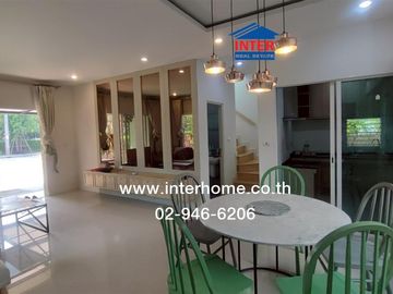 Two-story detached house, 78.9 sq.wah, Kanasiri Chaiyapruek-Wongwaen Village, Bang Kruai-Sai Noi Road, Chaiyapruek Road, Bang Bua Thong, Nonthaburi.