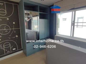 Two-story detached house, 78.9 sq.wah, Kanasiri Chaiyapruek-Wongwaen Village, Bang Kruai-Sai Noi Road, Chaiyapruek Road, Bang Bua Thong, Nonthaburi.