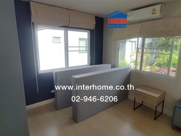 Two-story detached house, 78.9 sq.wah, Kanasiri Chaiyapruek-Wongwaen Village, Bang Kruai-Sai Noi Road, Chaiyapruek Road, Bang Bua Thong, Nonthaburi.