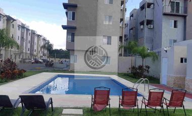 DEPARTAMENTO EN VENTA EN PLAYA DEL CARMEN DENTRO DE FRACCIONAMIENTO PRIVADO