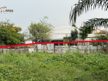 Land for Sale in Prachachuen, Thetsaban Rangsan Nuea Road, Shallow Access, 99 sq.wah, Ideal for Building a Home
