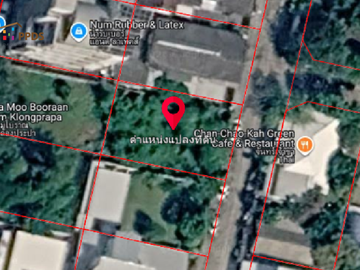 Land for Sale in Prachachuen, Thetsaban Rangsan Nuea Road, Shallow Access, 99 sq.wah, Ideal for Building a Home