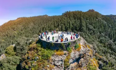 HERMOSO TERRENO 🌲 MUY CERCA DEL CENTRO MINERAL DEL CHICO