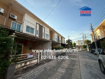 Two-story townhome, 18.7 sq.wah, Pleno Ratchaphruek-Rama 5 Village, Bang Kruai-Sai Noi Road, Nakhon In Road, Mueang Nonthaburi, Nonthaburi.