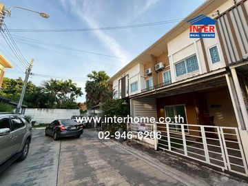 Two-story townhome, 18.7 sq.wah, Pleno Ratchaphruek-Rama 5 Village, Bang Kruai-Sai Noi Road, Nakhon In Road, Mueang Nonthaburi, Nonthaburi.